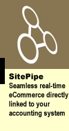 SitePipe - Seamless real-time eCommerce directly linked to your accounting system